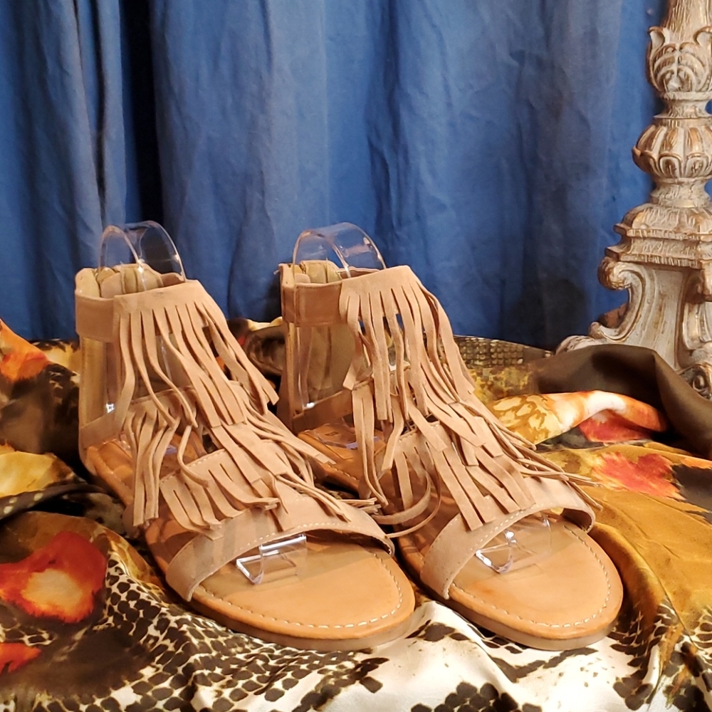 Fringed Sandal